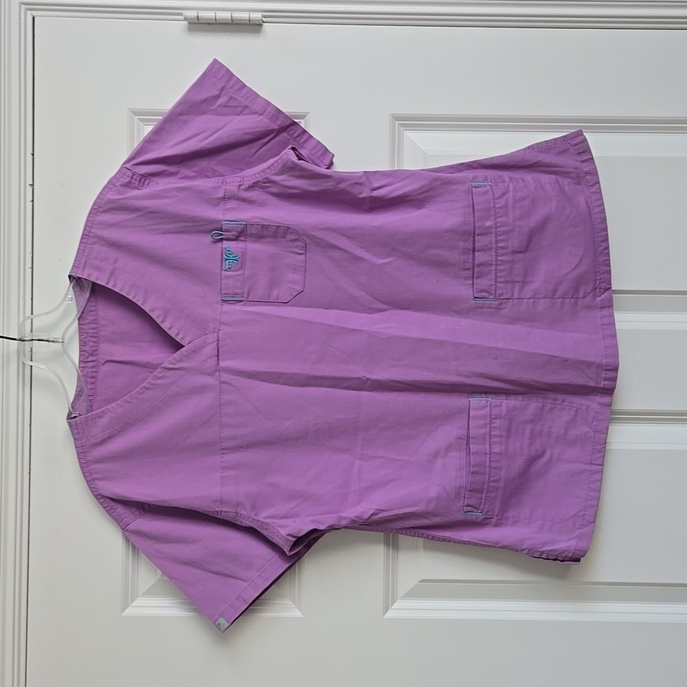 Purple Scrub Top